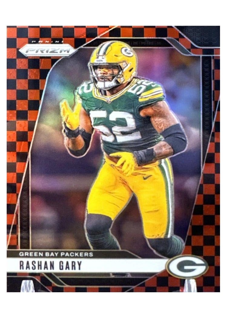 2024 Panini Prizm Base Set Rashan Gary #107 card
