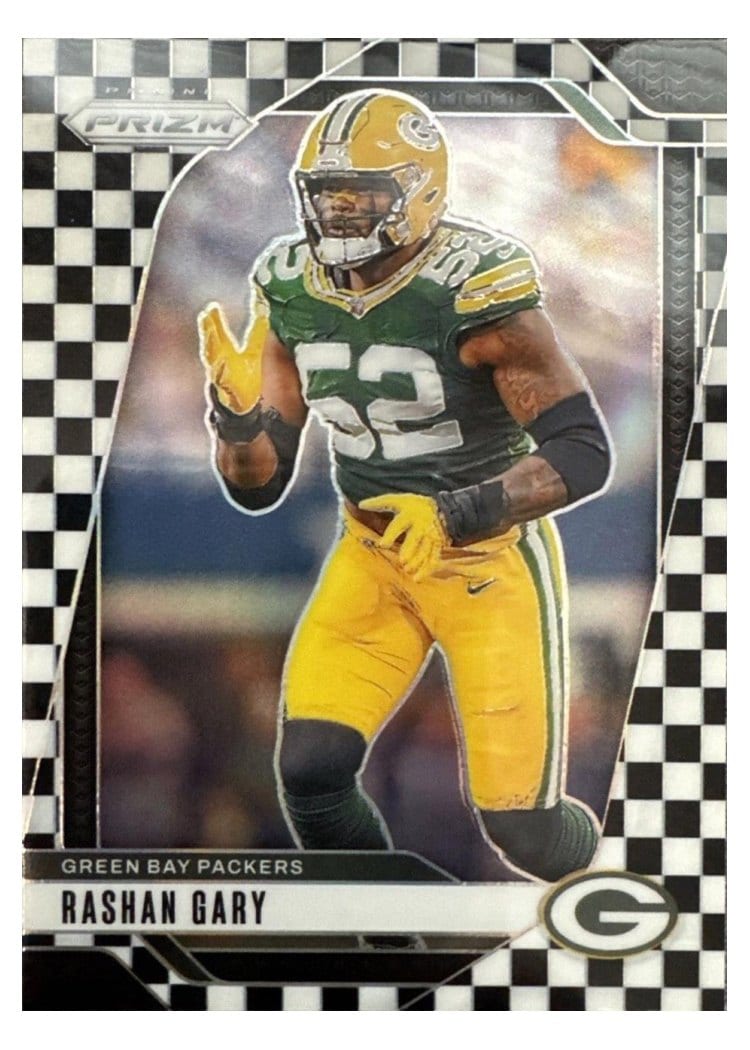 2024 Panini Prizm Base Set Rashan Gary #107 card