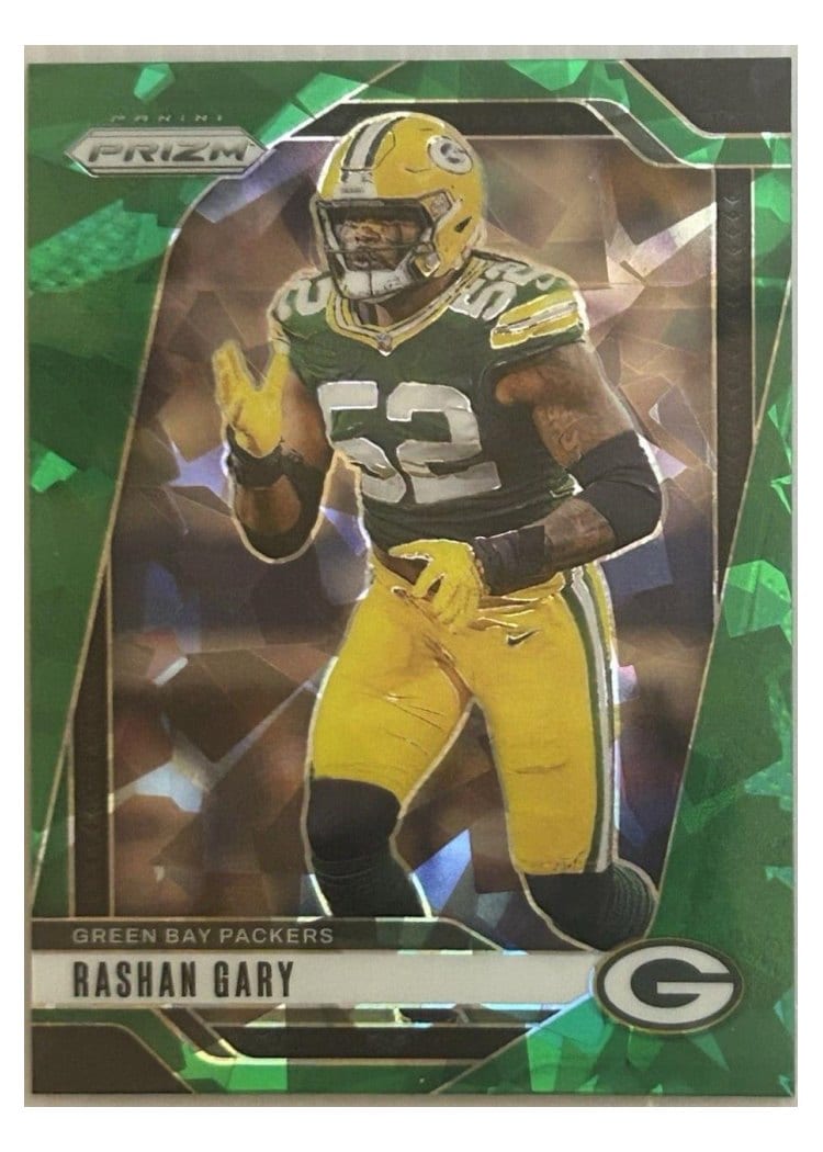 2024 Panini Prizm Base Set Rashan Gary #107 card