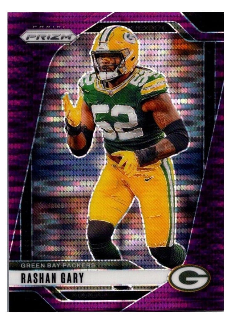 2024 Panini Prizm Base Set Rashan Gary #107 card