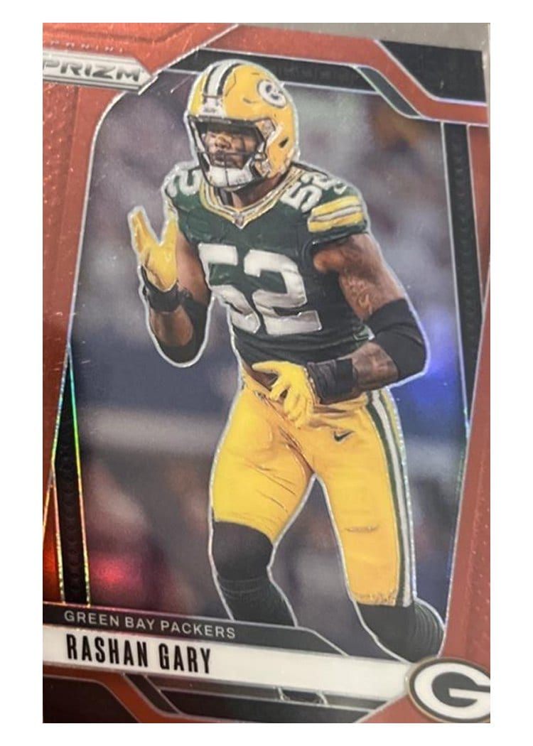 2024 Panini Prizm Base Set Rashan Gary #107 card