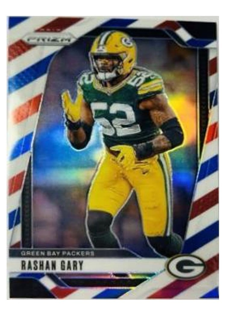2024 Panini Prizm Base Set Rashan Gary #107 card