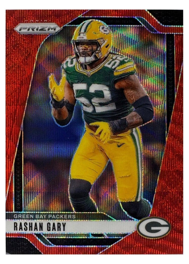 2024 Panini Prizm Base Set Rashan Gary #107 card