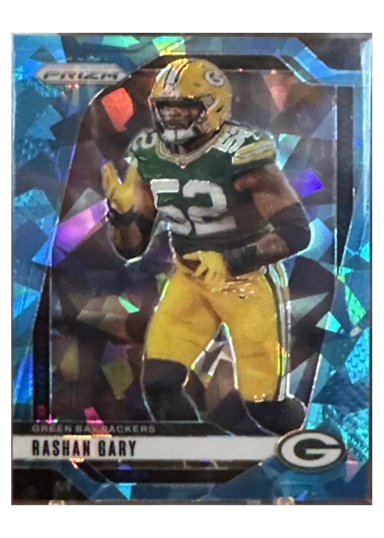 2024 Panini Prizm Base Set Rashan Gary #107 card