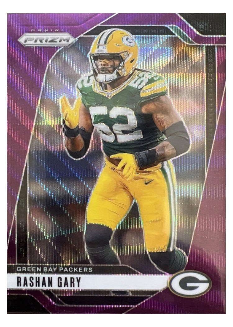 2024 Panini Prizm Base Set Rashan Gary #107 card