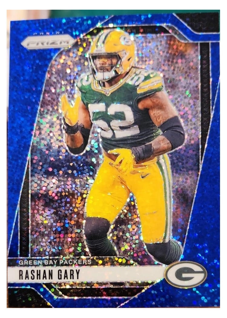 2024 Panini Prizm Base Set Rashan Gary #107 card
