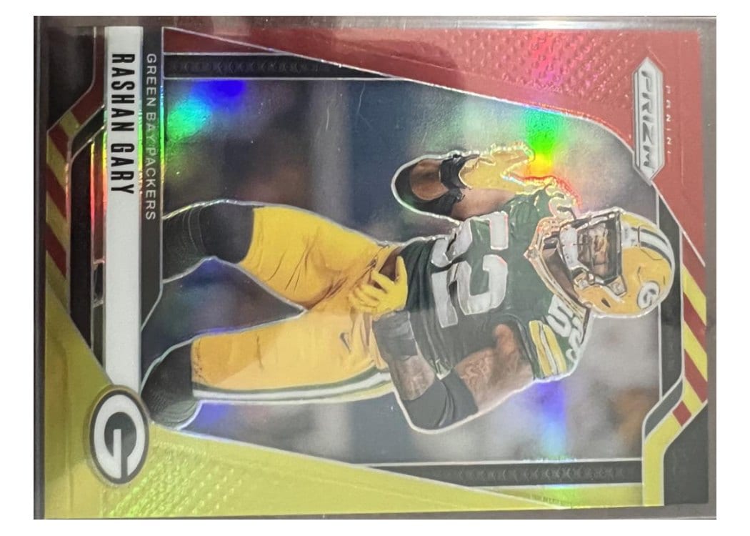 2024 Panini Prizm Base Set Rashan Gary #107 card