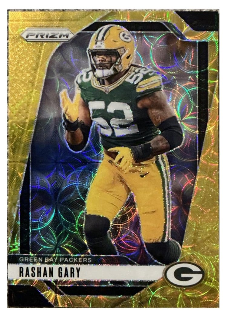 2024 Panini Prizm Base Set Rashan Gary #107 card