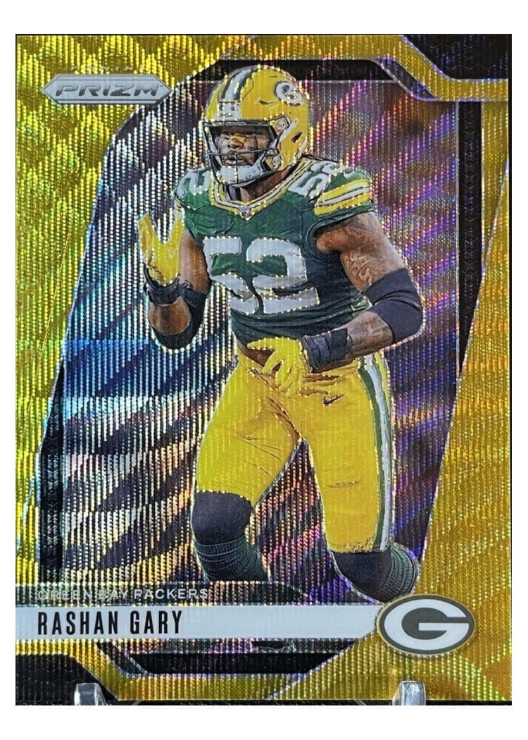 2024 Panini Prizm Base Set Rashan Gary #107 card