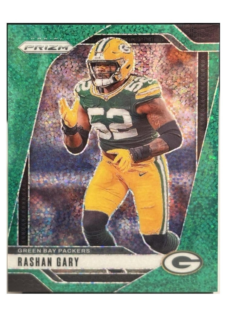 2024 Panini Prizm Base Set Rashan Gary #107 card