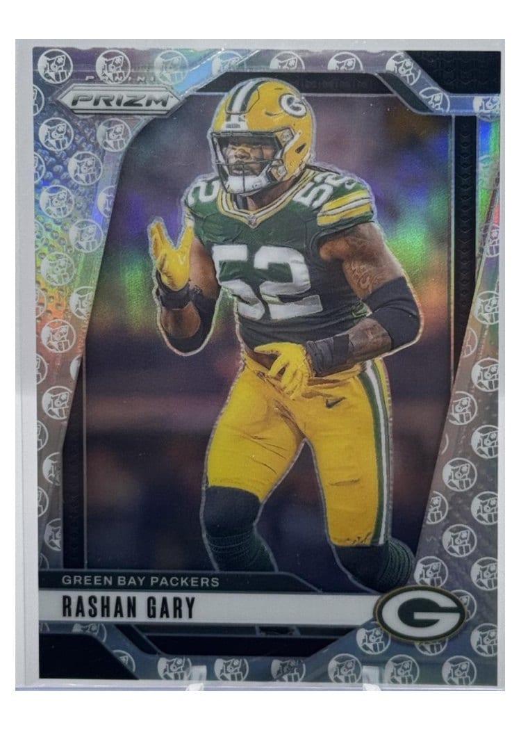 2024 Panini Prizm Base Set Rashan Gary #107 card