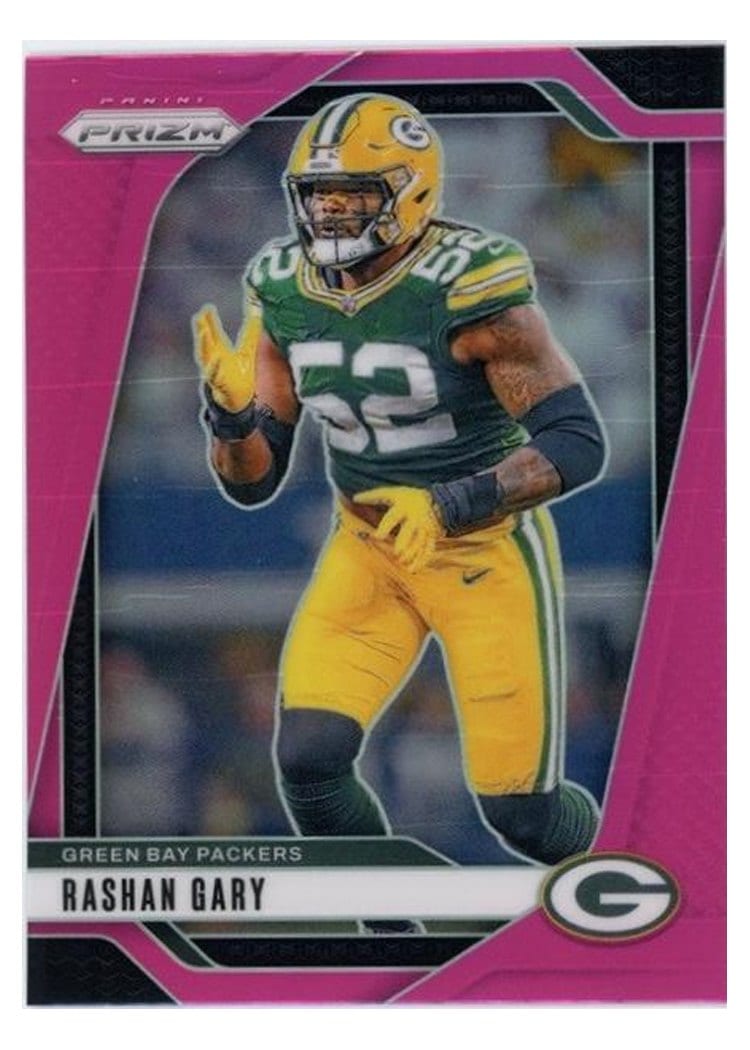 2024 Panini Prizm Base Set Rashan Gary #107 card