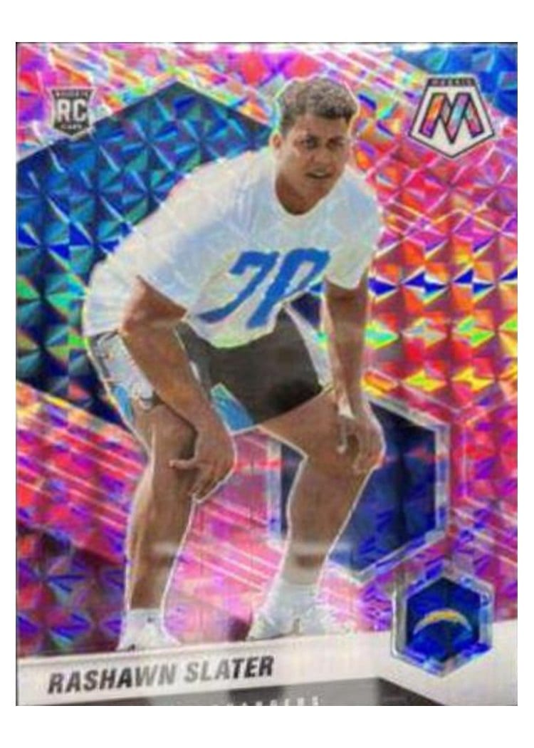 2021 Panini Mosaic Base Set Rashawn Slater #371 card