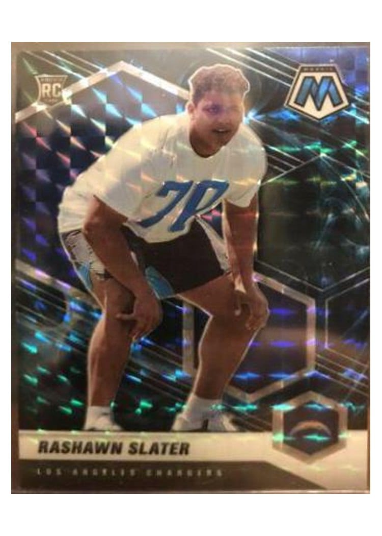 2021 Panini Mosaic Base Set Rashawn Slater #371 card