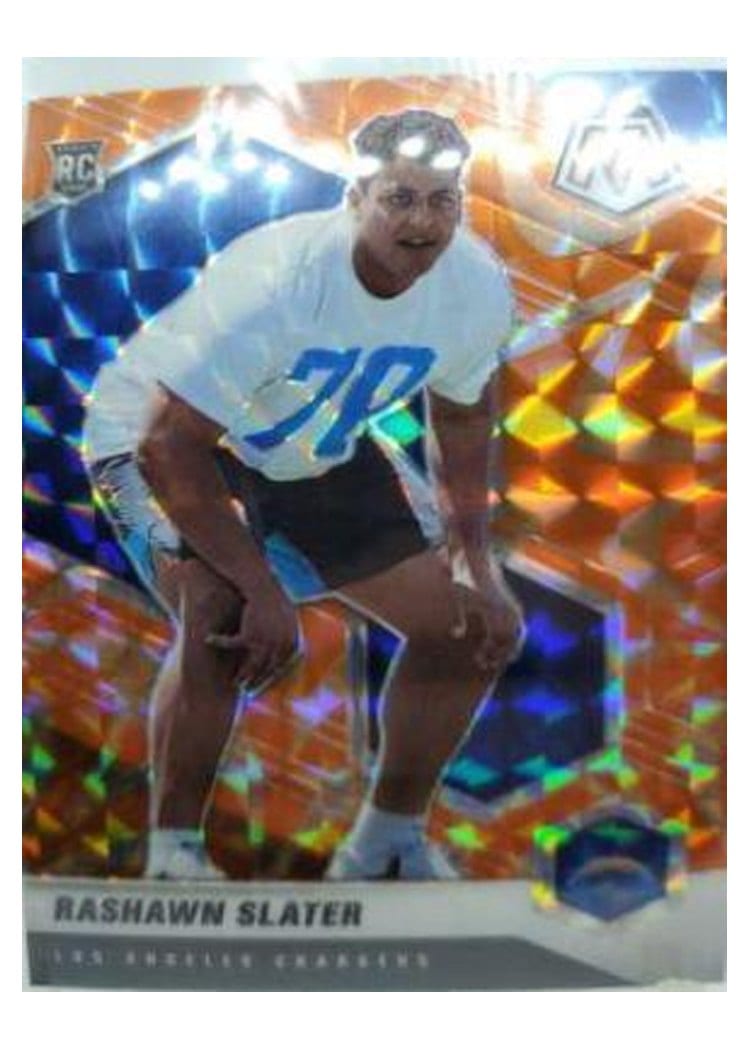 2021 Panini Mosaic Base Set Rashawn Slater #371 card