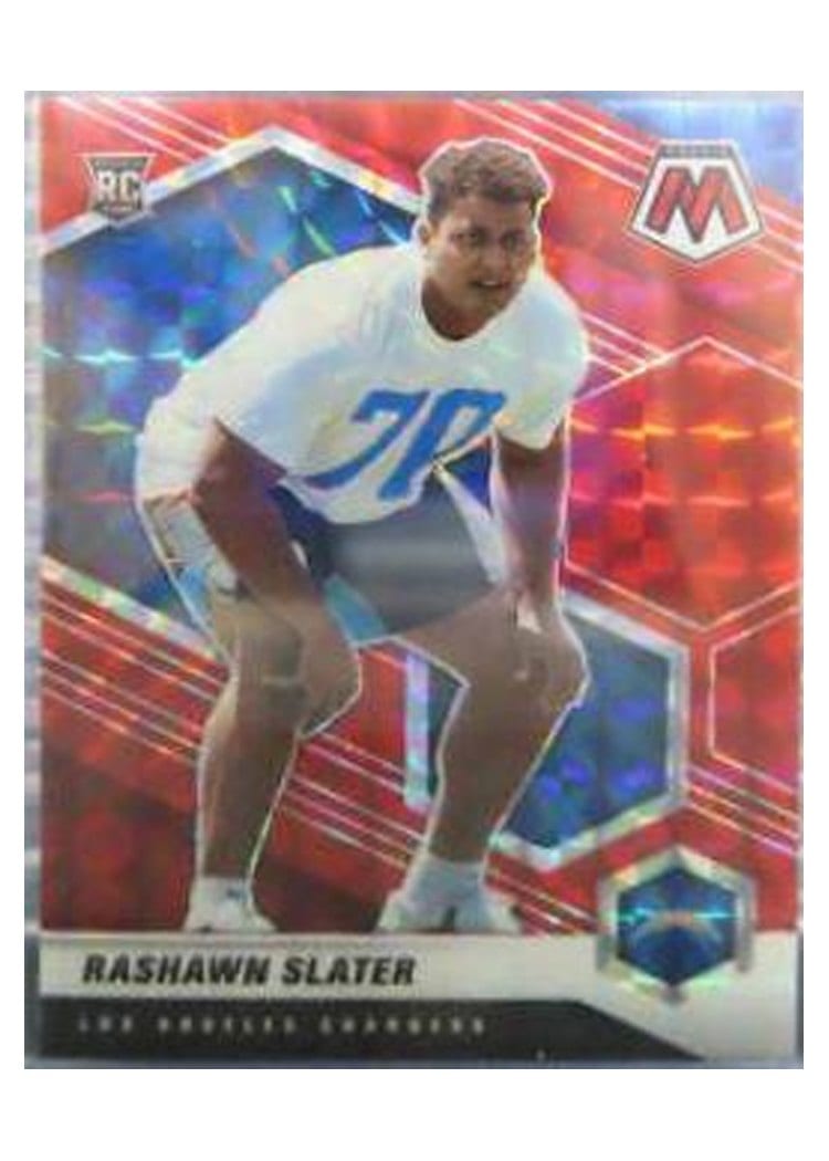 2021 Panini Mosaic Base Set Rashawn Slater #371 card