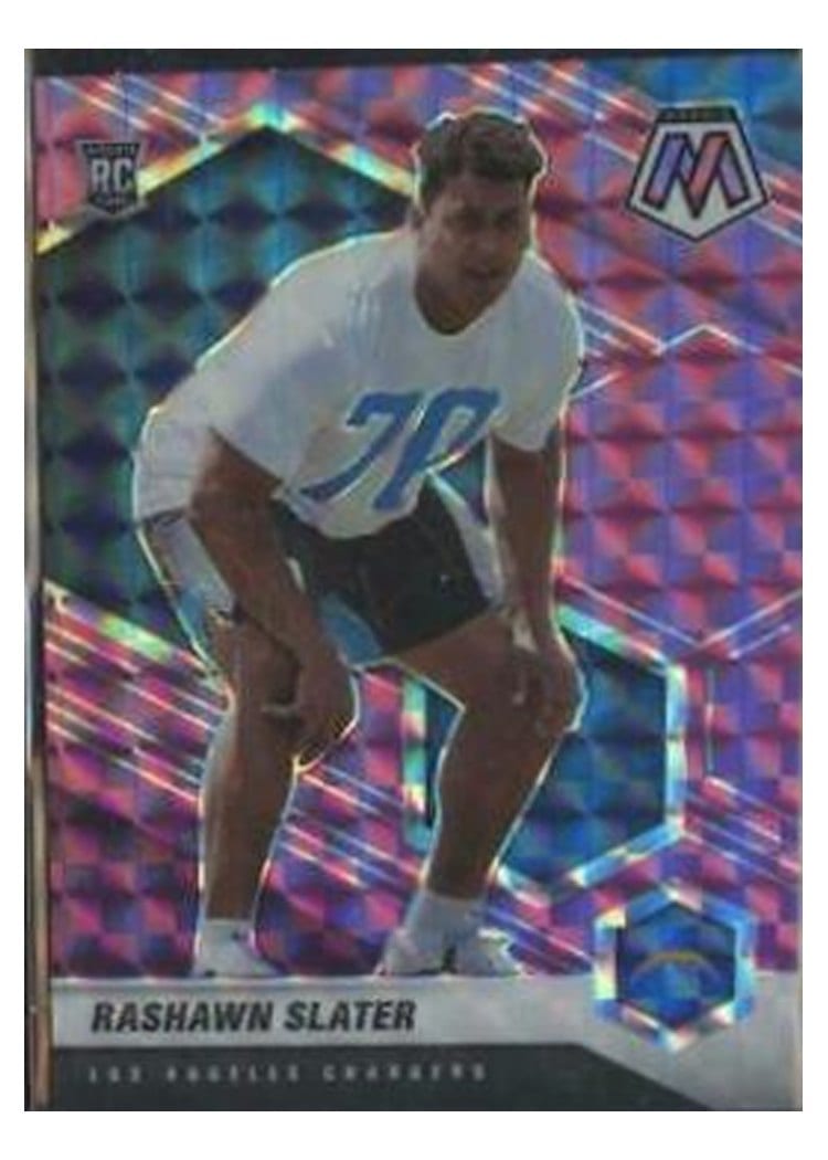 2021 Panini Mosaic Base Set Rashawn Slater #371 card