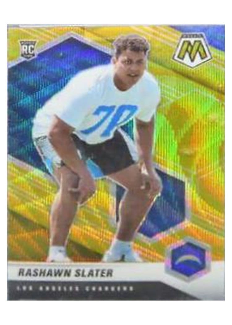 2021 Panini Mosaic Base Set Rashawn Slater #371 card