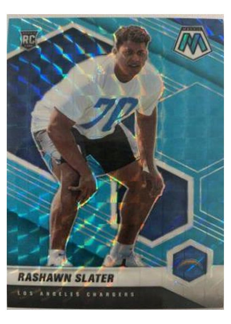 2021 Panini Mosaic Base Set Rashawn Slater #371 card