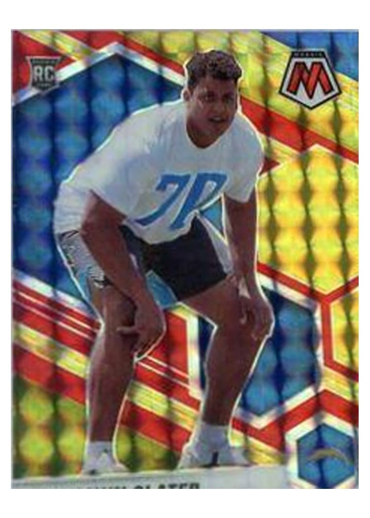 2021 Panini Mosaic Base Set Rashawn Slater #371 card