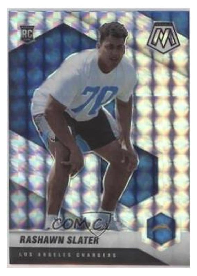 2021 Panini Mosaic Base Set Rashawn Slater #371 card