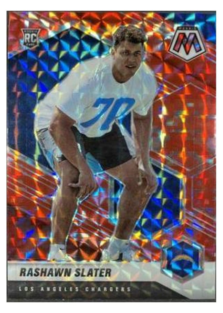 2021 Panini Mosaic Base Set Rashawn Slater #371 card