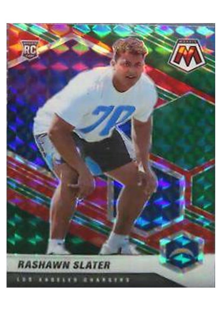 2021 Panini Mosaic Base Set Rashawn Slater #371 card