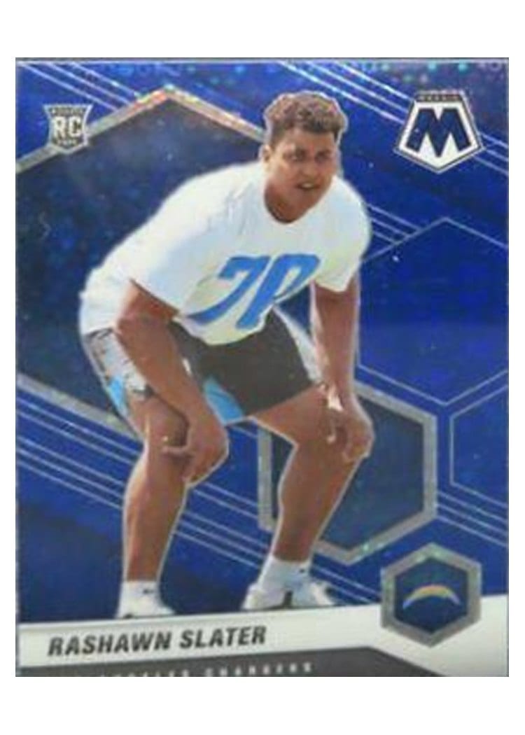 2021 Panini Mosaic Base Set Rashawn Slater #371 card