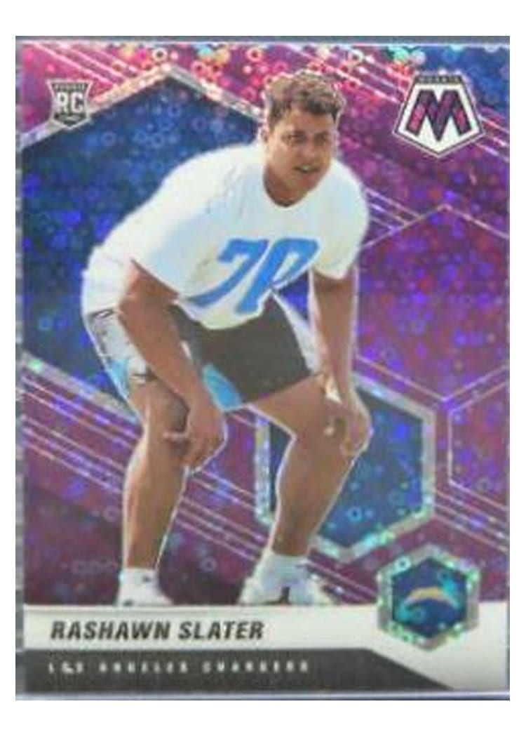 2021 Panini Mosaic Base Set Rashawn Slater #371 card
