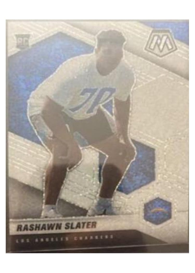 2021 Panini Mosaic Base Set Rashawn Slater #371 card