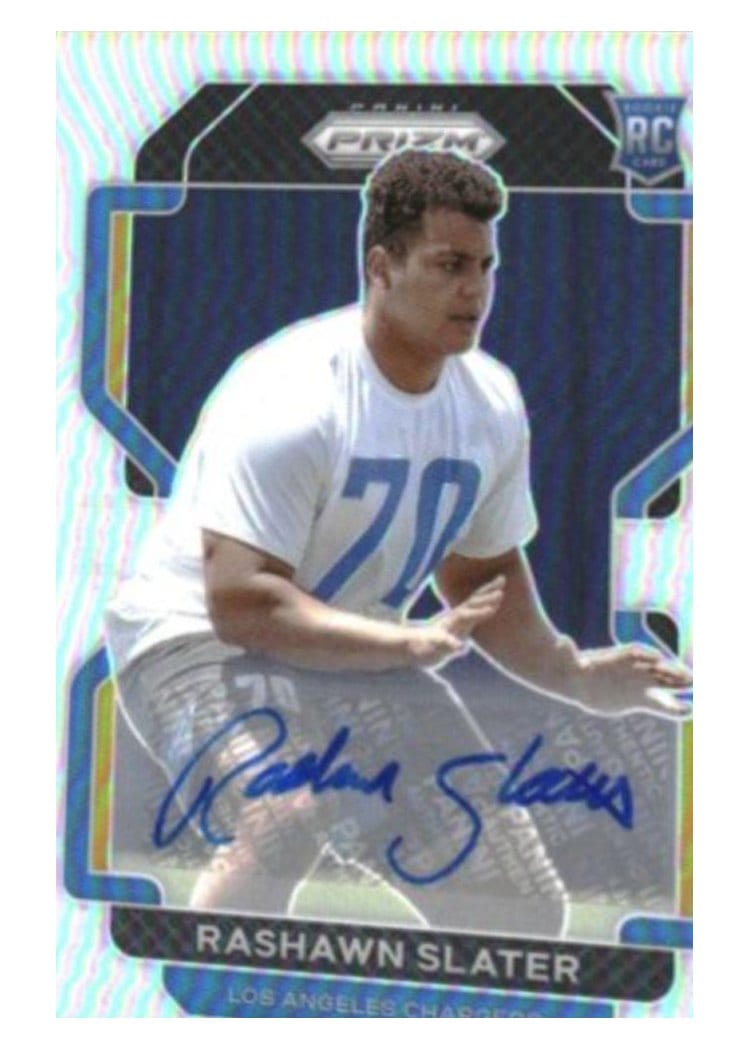 2021 Panini Prizm Base Set Rashawn Slater #431 card