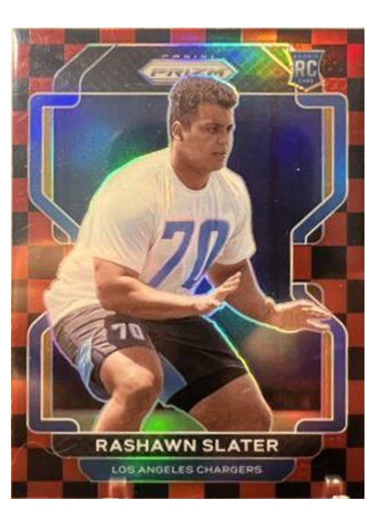 2021 Panini Prizm Base Set Rashawn Slater #431 card