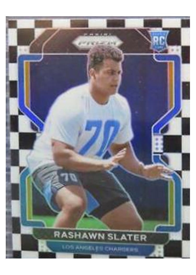 2021 Panini Prizm Base Set Rashawn Slater #431 card