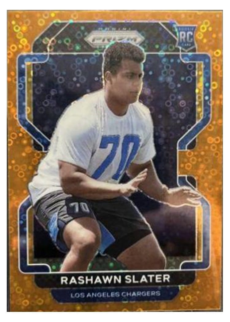 2021 Panini Prizm Base Set Rashawn Slater #431 card
