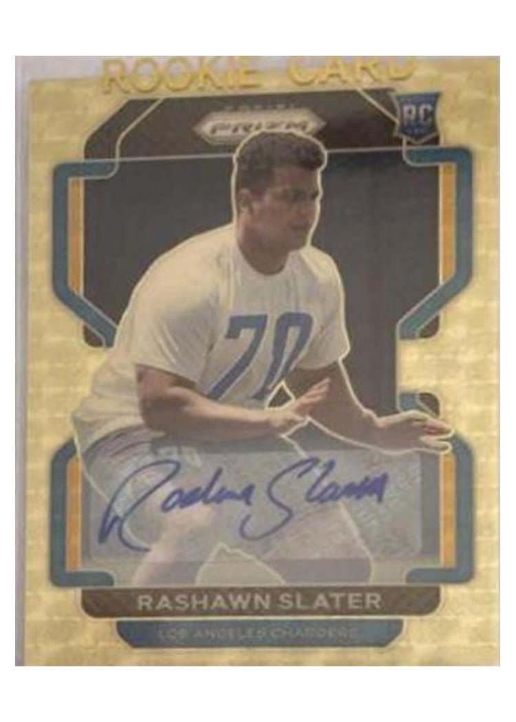 2021 Panini Prizm Base Set Rashawn Slater #431 card