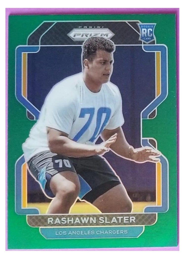 2021 Panini Prizm Base Set Rashawn Slater #431 card
