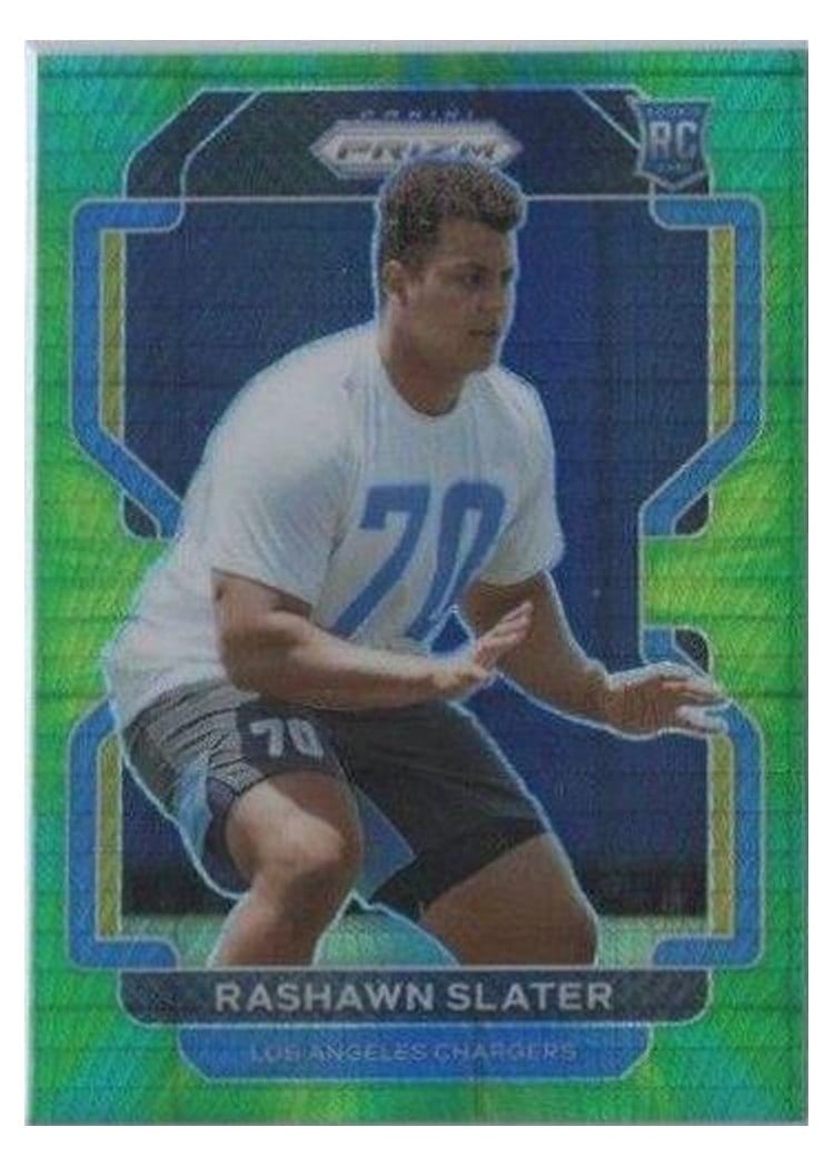 2021 Panini Prizm Base Set Rashawn Slater #431 card