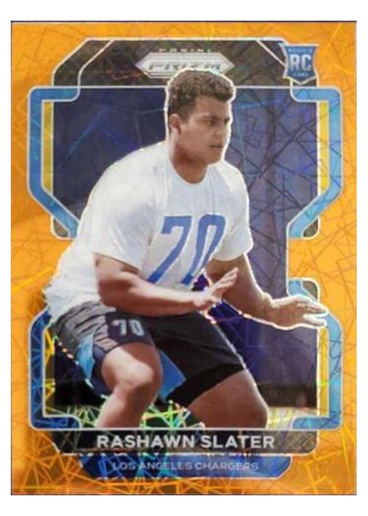 2021 Panini Prizm Base Set Rashawn Slater #431 card