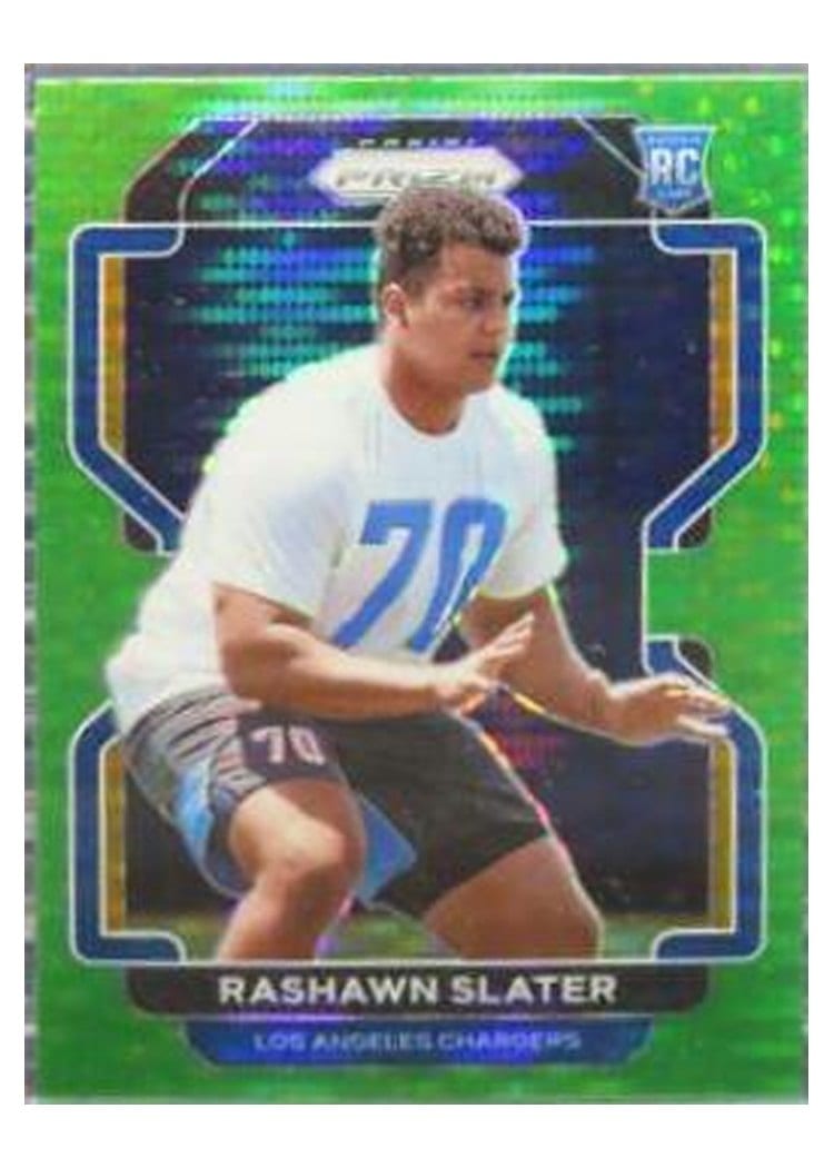 2021 Panini Prizm Base Set Rashawn Slater #431 card