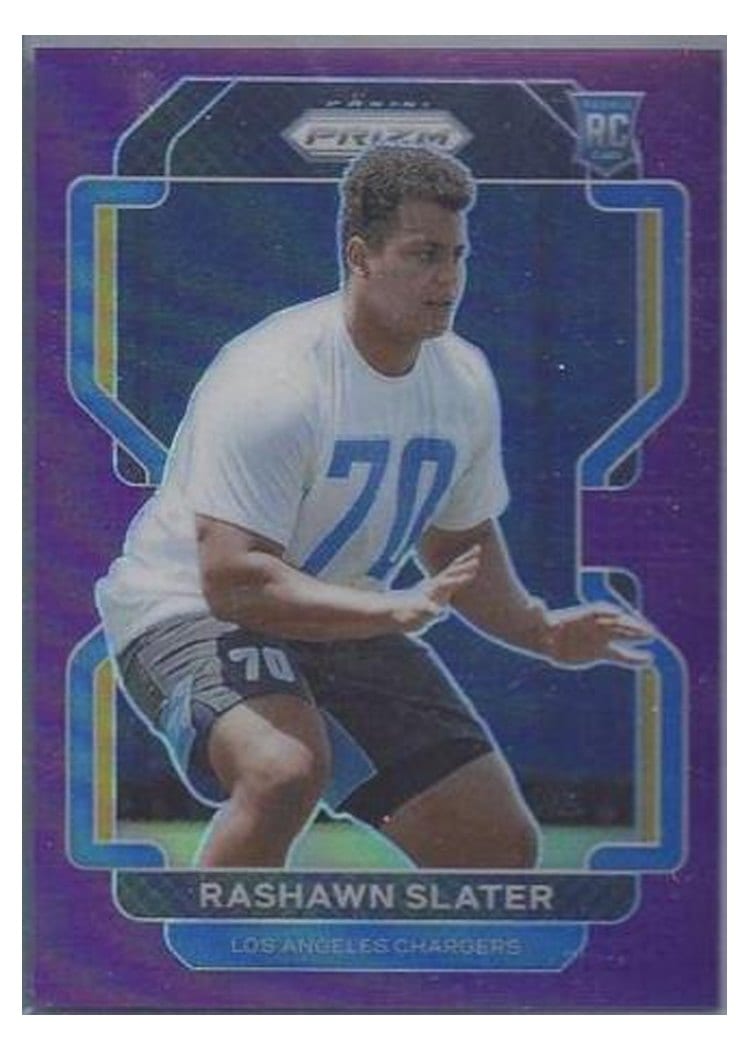 2021 Panini Prizm Base Set Rashawn Slater #431 card