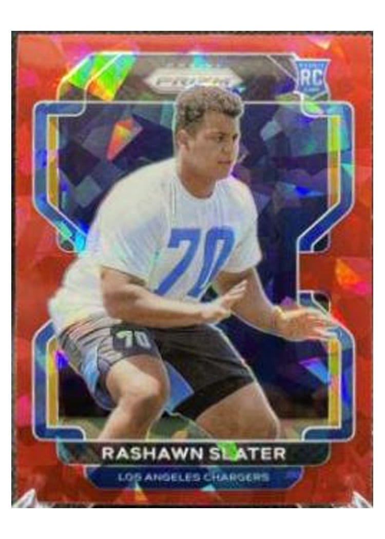 2021 Panini Prizm Base Set Rashawn Slater #431 card