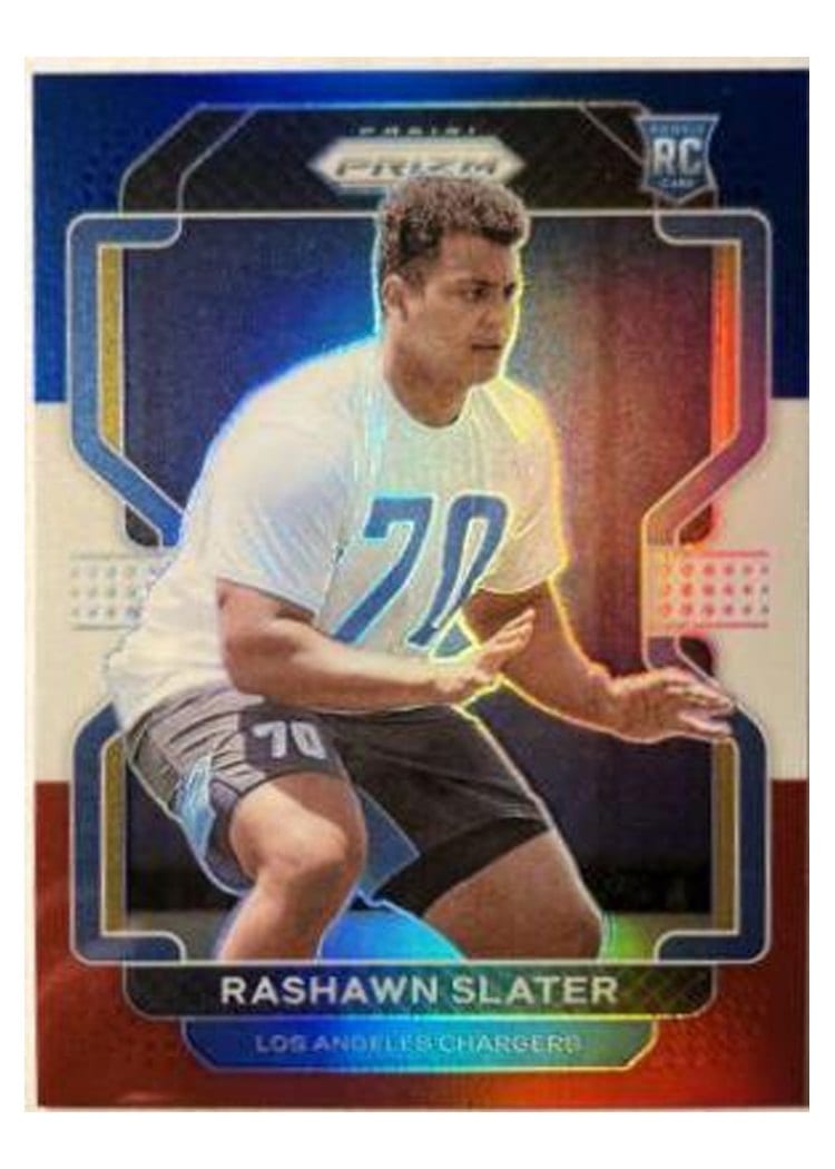2021 Panini Prizm Base Set Rashawn Slater #431 card