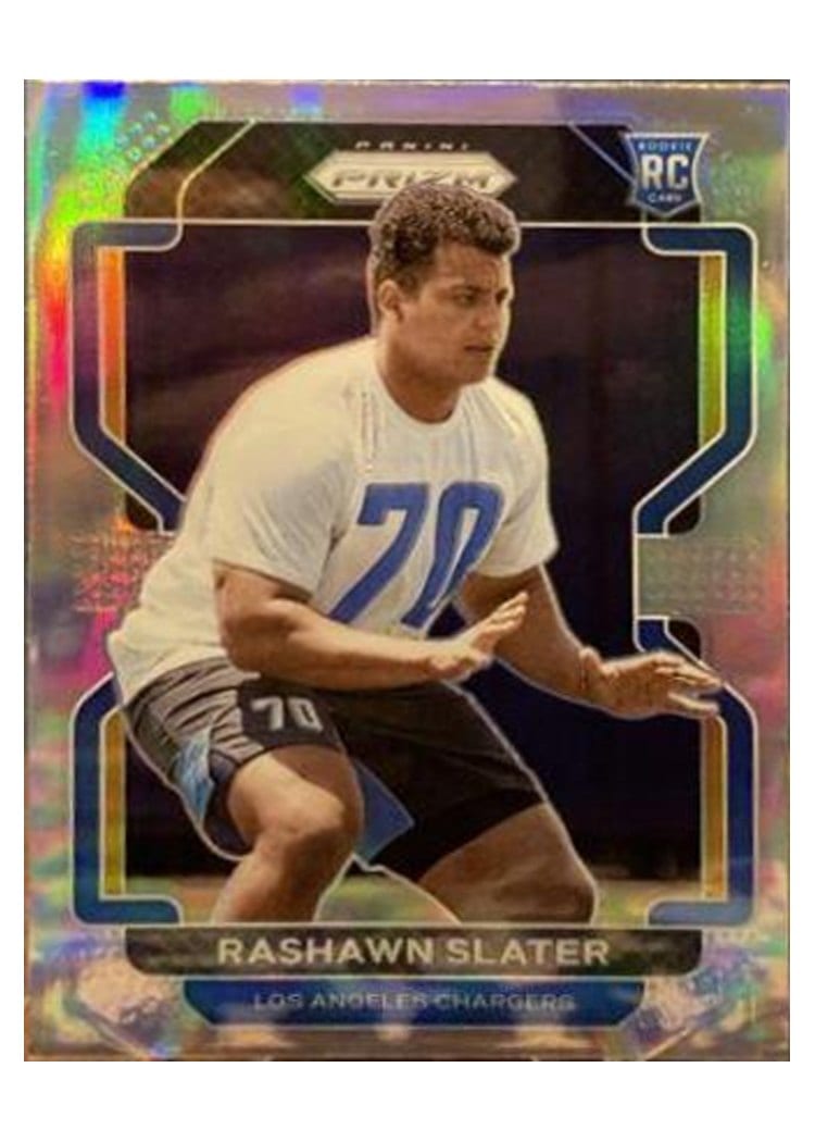 2021 Panini Prizm Base Set Rashawn Slater #431 card