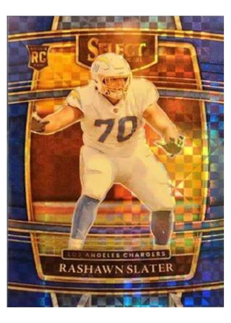 2021 Panini Select Base Set Rashawn Slater #86 card