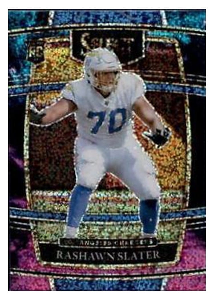 2021 Panini Select Base Set Rashawn Slater #86 card