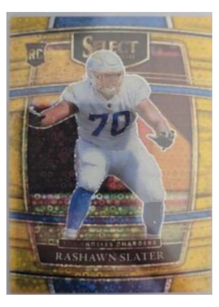 2021 Panini Select Base Set Rashawn Slater #86 card