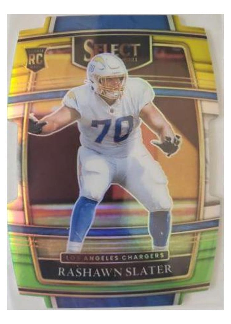 2021 Panini Select Base Set Rashawn Slater #86 card