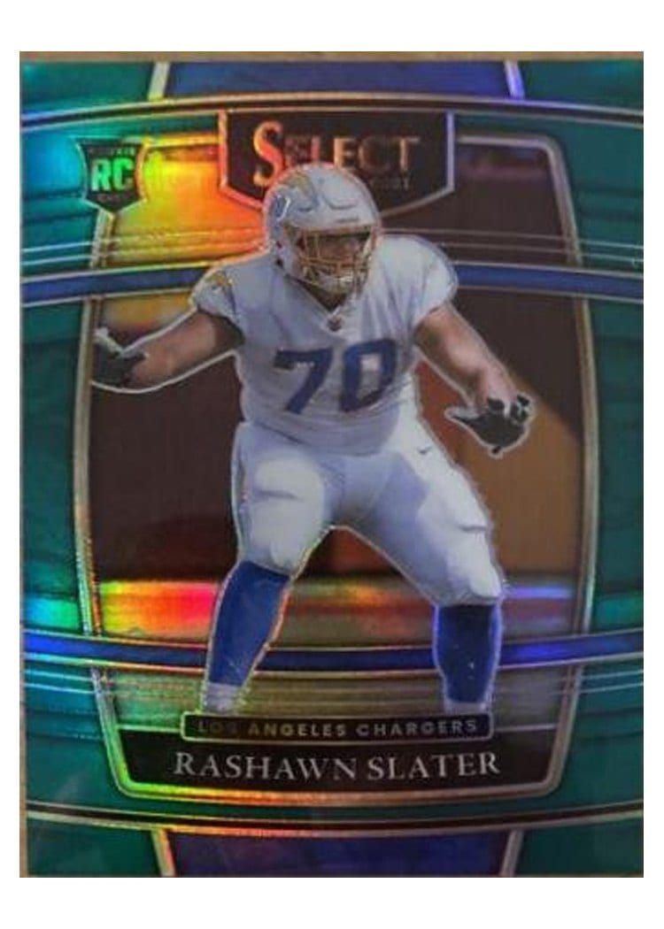 2021 Panini Select Base Set Rashawn Slater #86 card