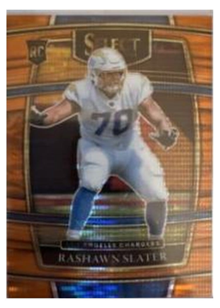 2021 Panini Select Base Set Rashawn Slater #86 card