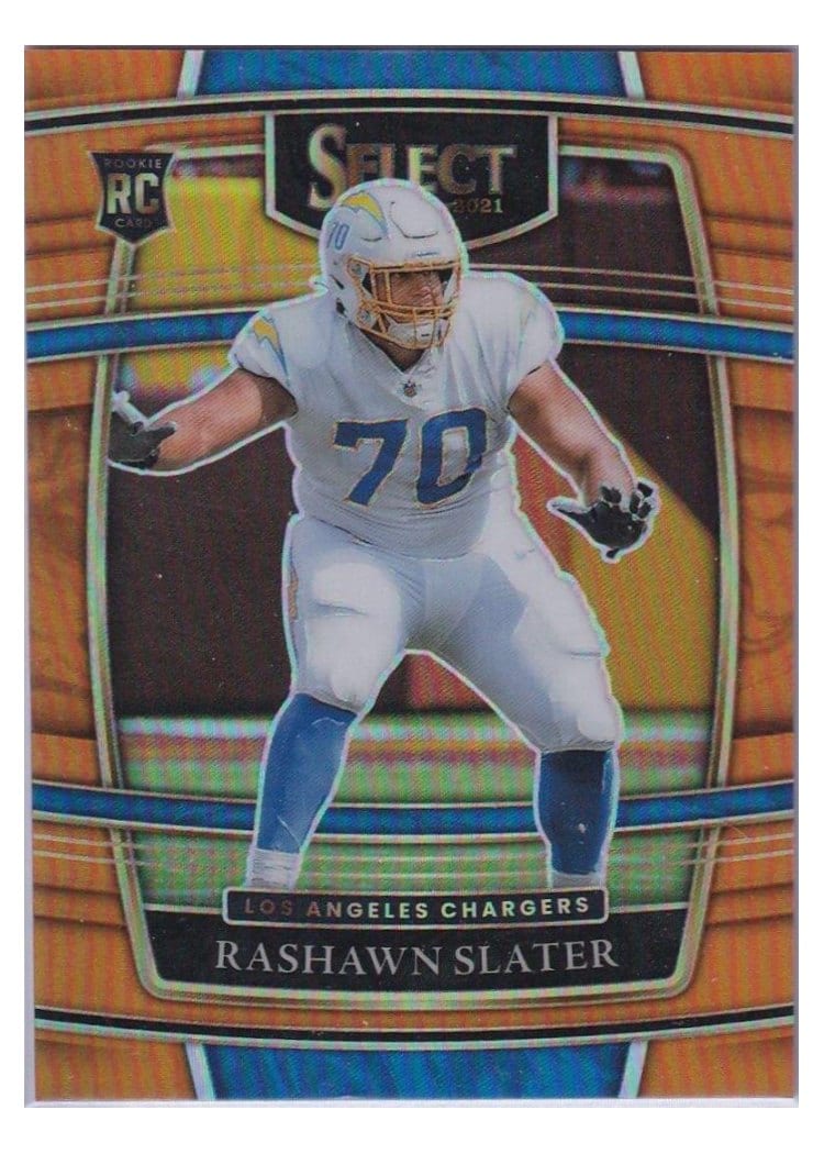 2021 Panini Select Base Set Rashawn Slater #86 card
